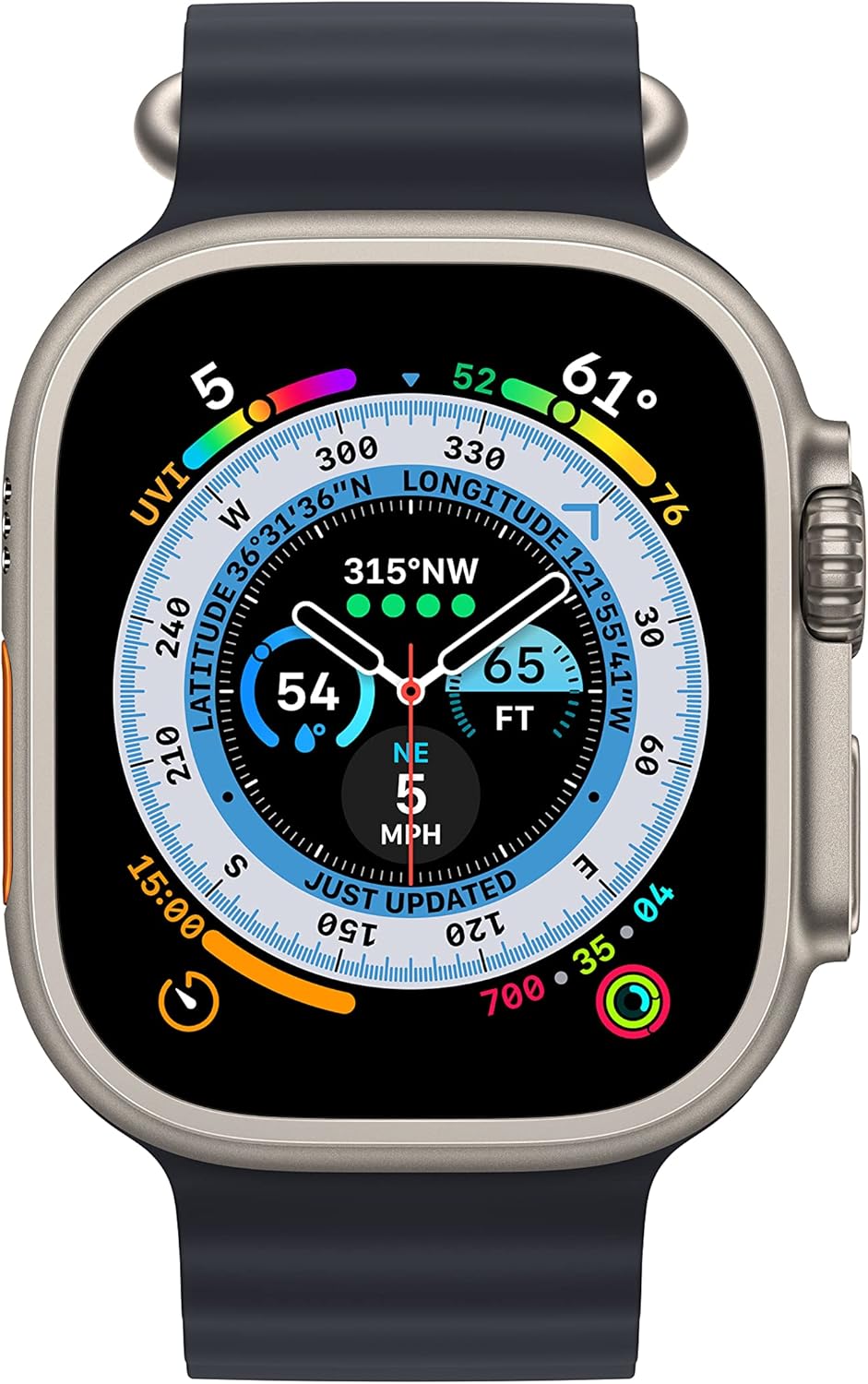 Smartwatch Ultra Pro con 2 correas ( negro + naranja  ) - additional image 12